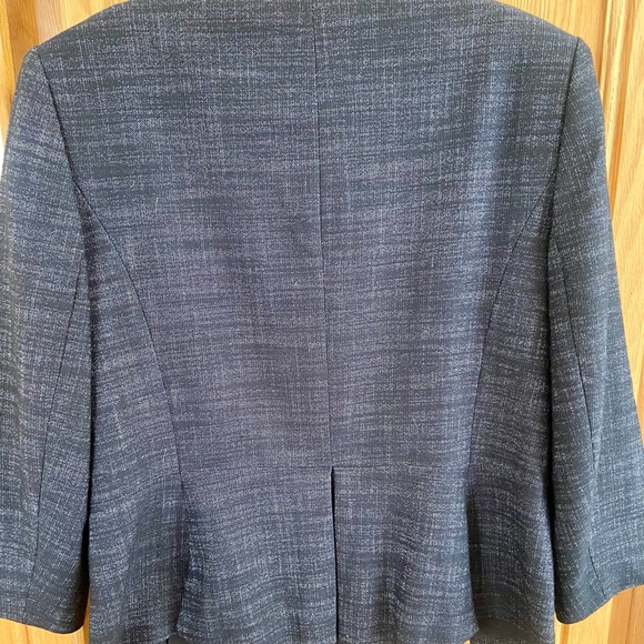 Ann Taylor Women's Charcoal Gray Blazer - Picture 2 of 8